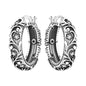 Original S925 Blue Iris Flower Earrings
