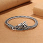 925 Sterling Silver Bracelet Vintage Dragon Chain