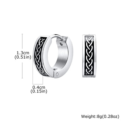 Retrol Hoop Earrings
