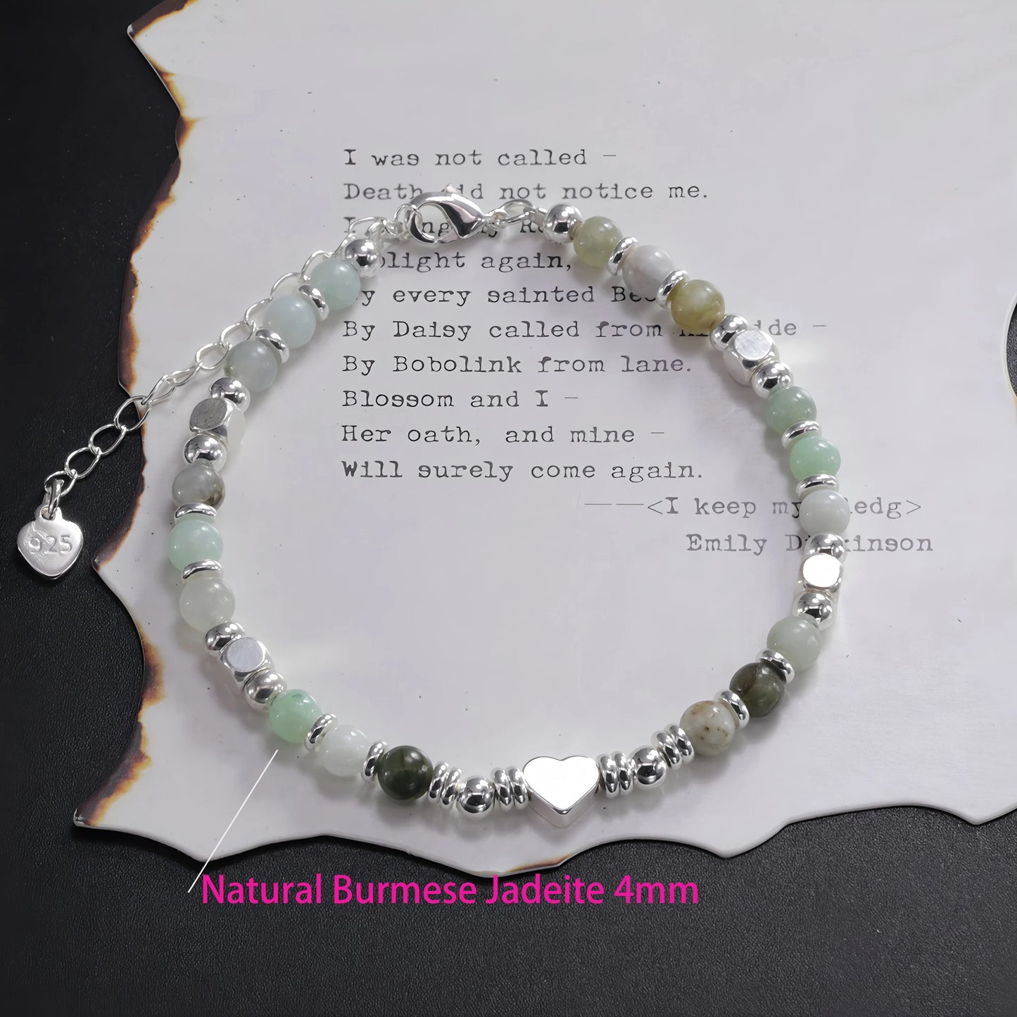 925 Sterling Silver Butterfly Bracelet