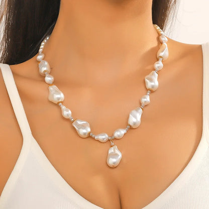 Natural Seashell Beaded Necklace