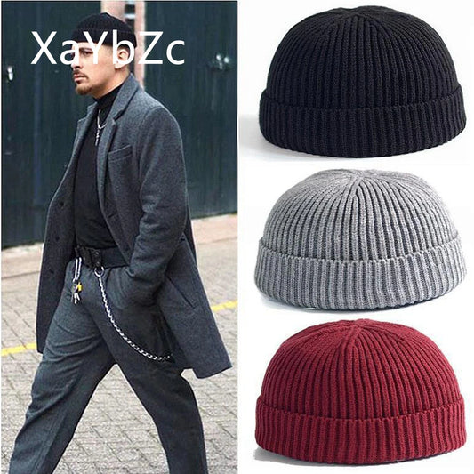 Winter Warm Beanies Casual Short Thread Hip Hop Hat