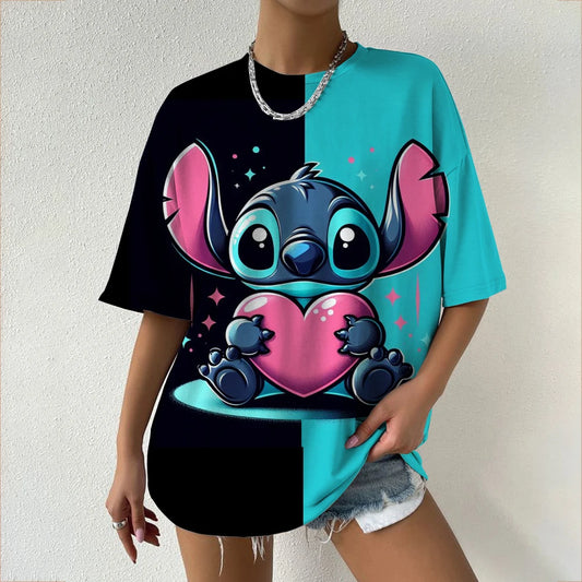 Women's T-Shirts Disney Stitch print