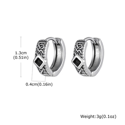 Retrol Hoop Earrings