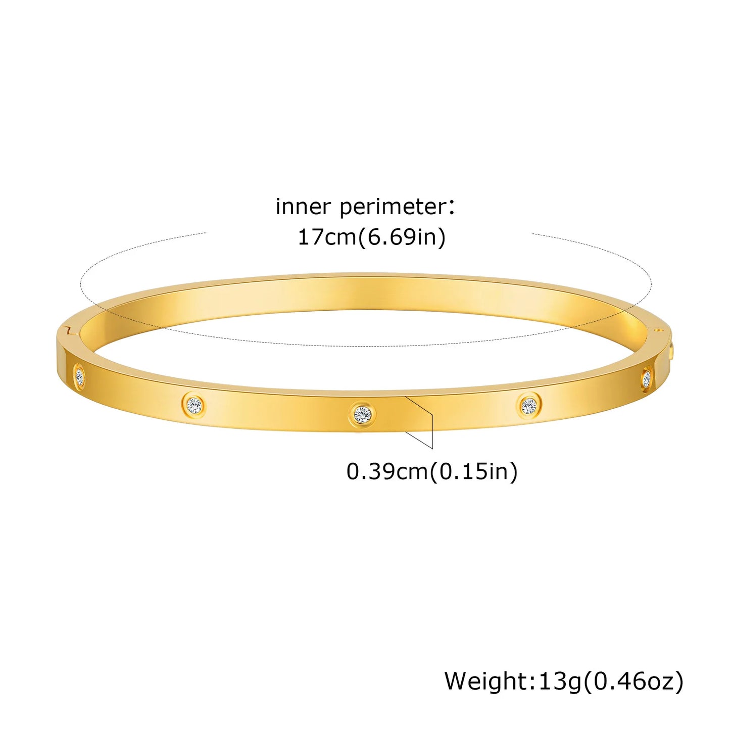 18K Gold Plated Love Friendship Bracelet