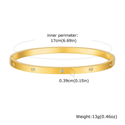 18K Gold Plated Love Friendship Bracelet
