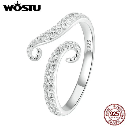 Octopus Style Open Ring