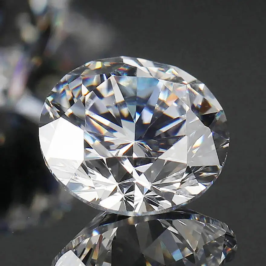 100% Real Moissanite Certified Lab Grown Diamond