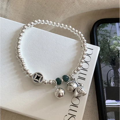 925 Sterling Silver Butterfly Bracelet