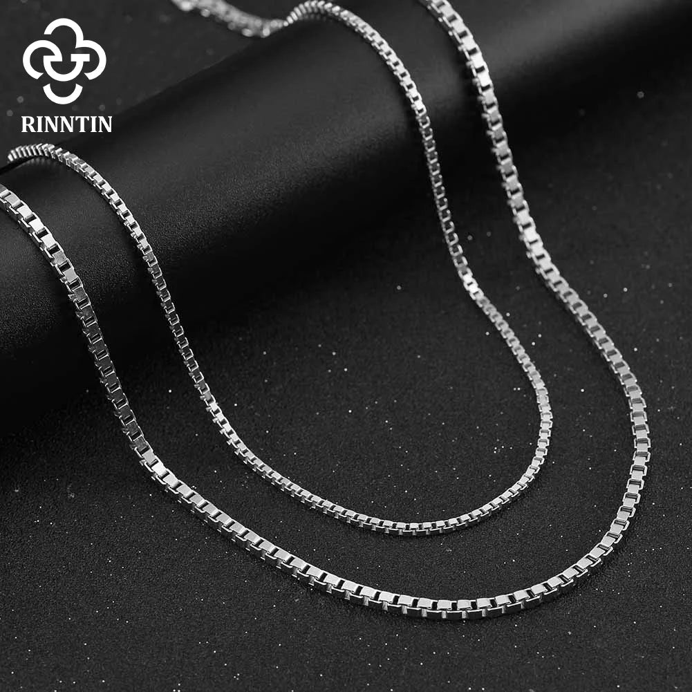 925 Sterling Silver Italian Flat Mariner Chain
