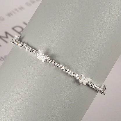 925 Sterling Silver Butterfly Bracelet