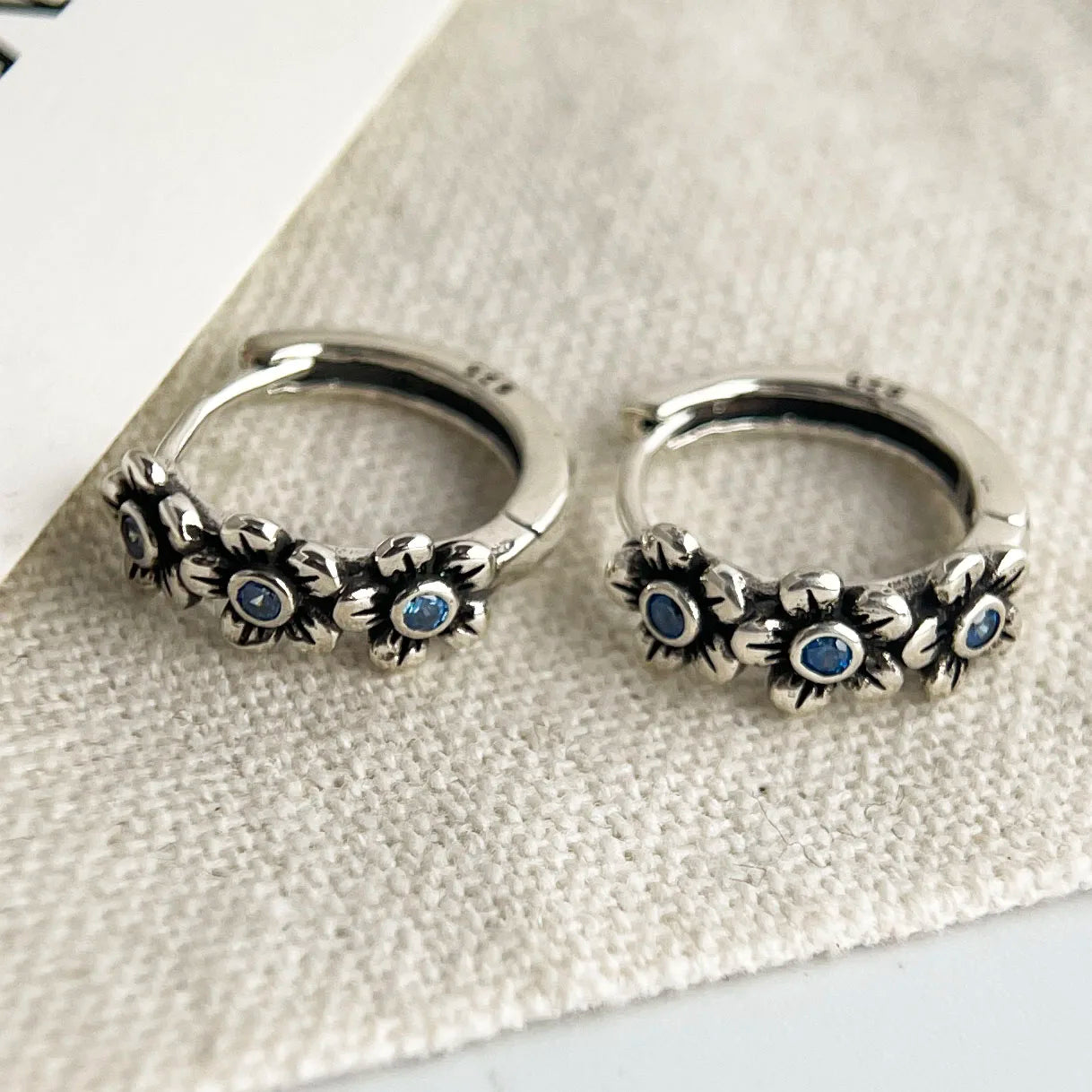 925 Sterling Silver Trendy Earrings
