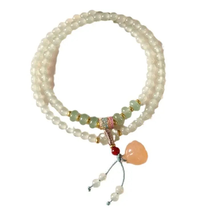 Natural Dongling Jade Bracelet
