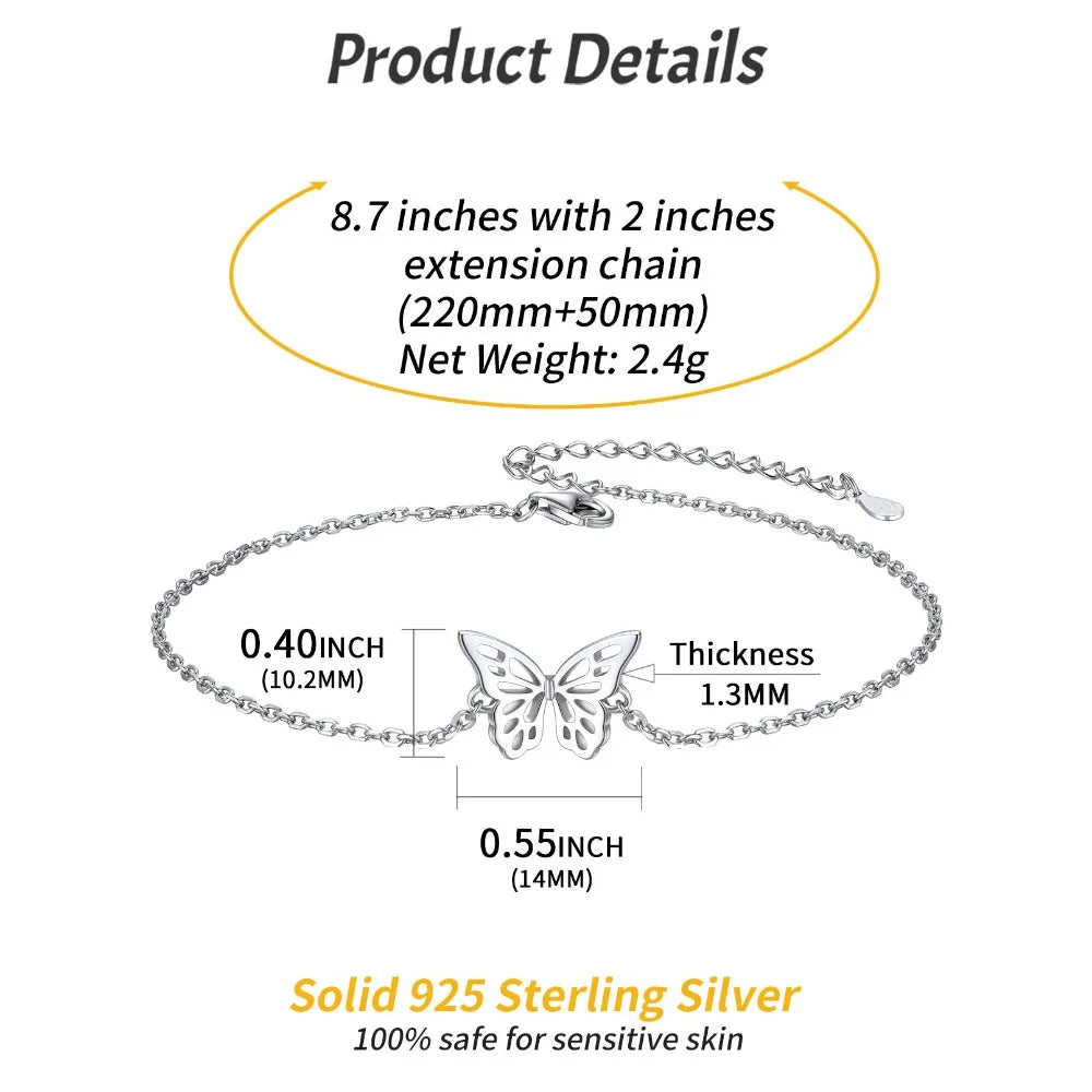 S925 Anklets
