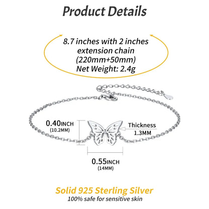 S925 Anklets