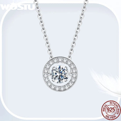 Lab Grown Moissanite Necklace