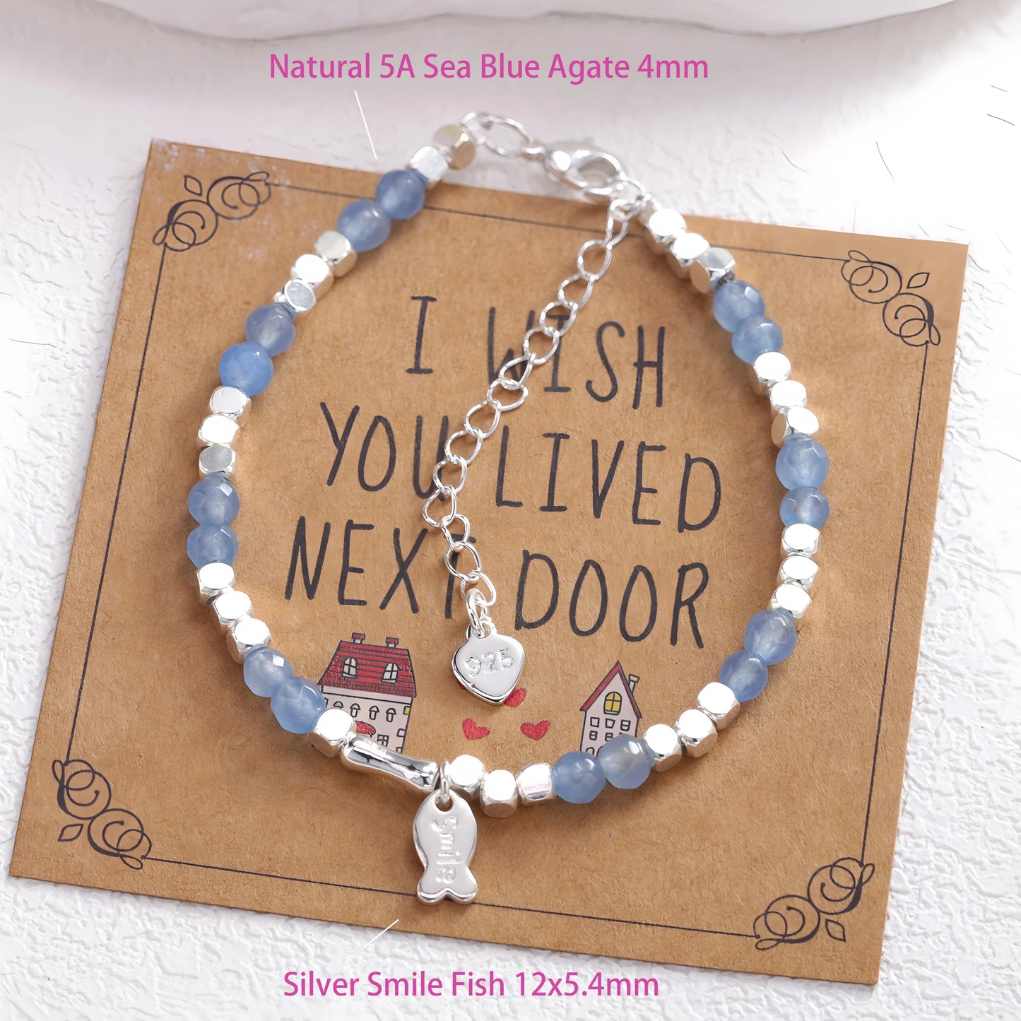 925 Sterling Silver Butterfly Bracelet