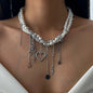 Natural Seashell Beaded Necklace