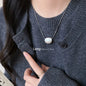 925 Sterling Silver Bead Geometry Necklace