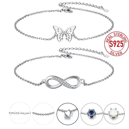 S925 Anklets