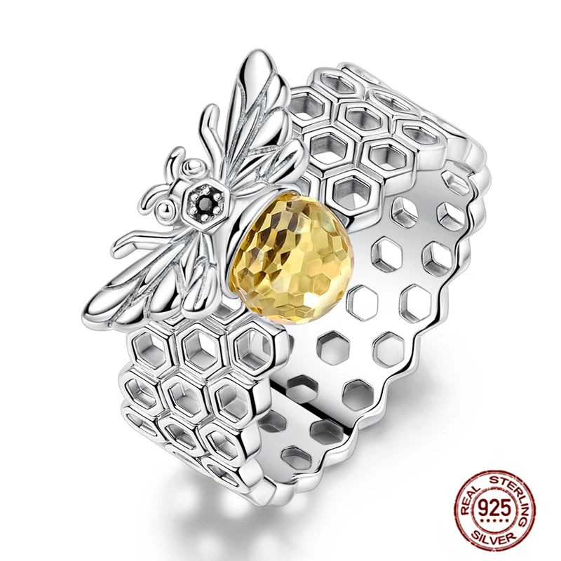 Luminous Firefly S925 Rings