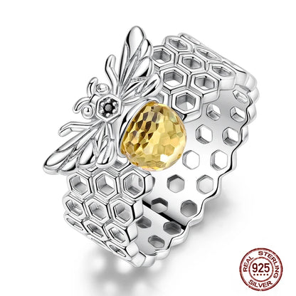 Luminous Firefly S925 Rings