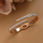 Exquisite Crystal Hollow Water Drop Bracelet