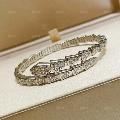 S925 Snake Bone Bracelet