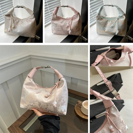 Chinese Style Fine Embroidery Ladies Handbags