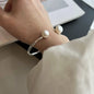 S925 Blue & Purple Gemstone Bracelet