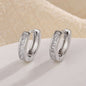 925 Sterling Silver Dazzling CZ Stone Earrings
