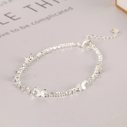 925 Sterling Silver Butterfly Bracelet