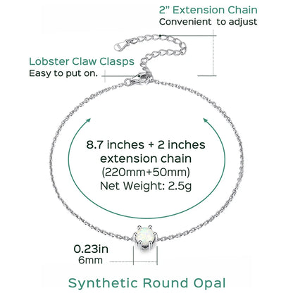 S925 Anklets