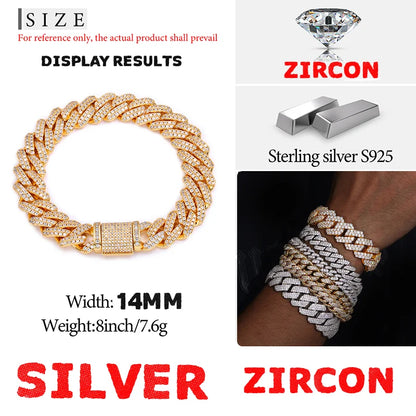 High Quality Mossanite 925 Sterling Silver Necklaces & Bracelets