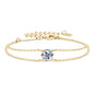 S925 6.5mm 1ct Moissanite Bracelet