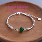 925 Sterling Silver Zircon Love Heart Bracelet