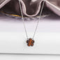 Classic simple Clover pendant necklace