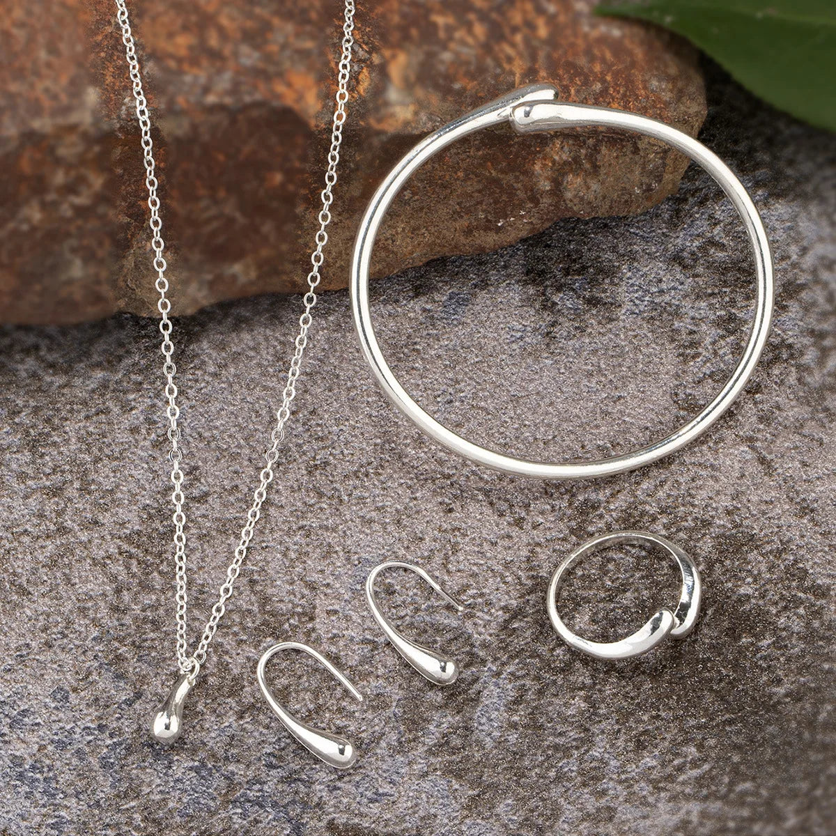 Water Drop Jewellery Set