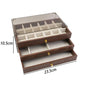 Walnut Multi-Functional Jewelry Storage Box