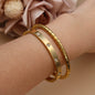 Stainless Steel Gold Colour Waterproof Bracelet