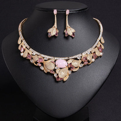 Luxury Leaf Jewellery Set