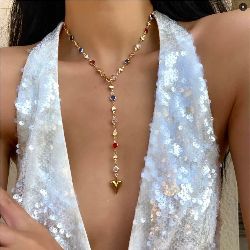 Bohemia Conch Starfish Imitation Pearl Necklace