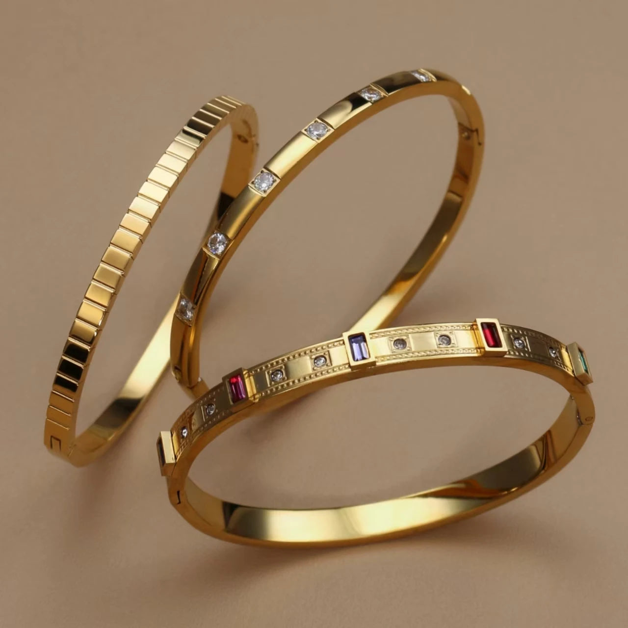 Cubic Zircon Design Jewellery Bangle