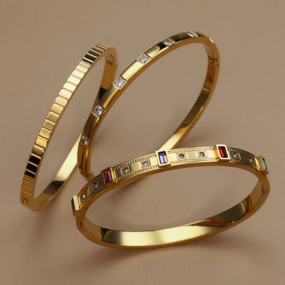 Cubic Zircon Design Jewellery Bangle