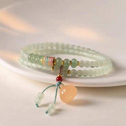 Natural Dongling Jade Bracelet