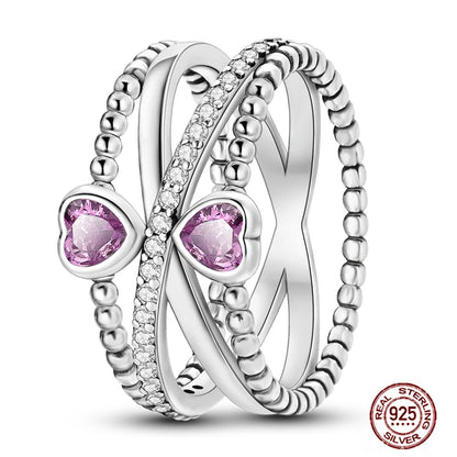 Luminous Firefly S925 Rings