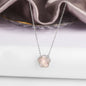 Classic simple Clover pendant necklace