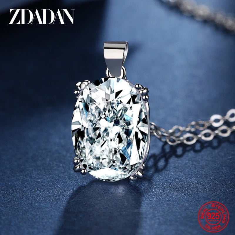 925 Silver 23MM Zircon Necklace