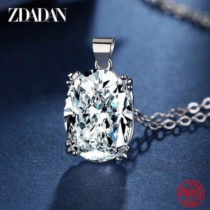 925 Silver 23MM Zircon Necklace