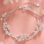 Fine 925 Sterling Silver Lucky Beads Bracelet
